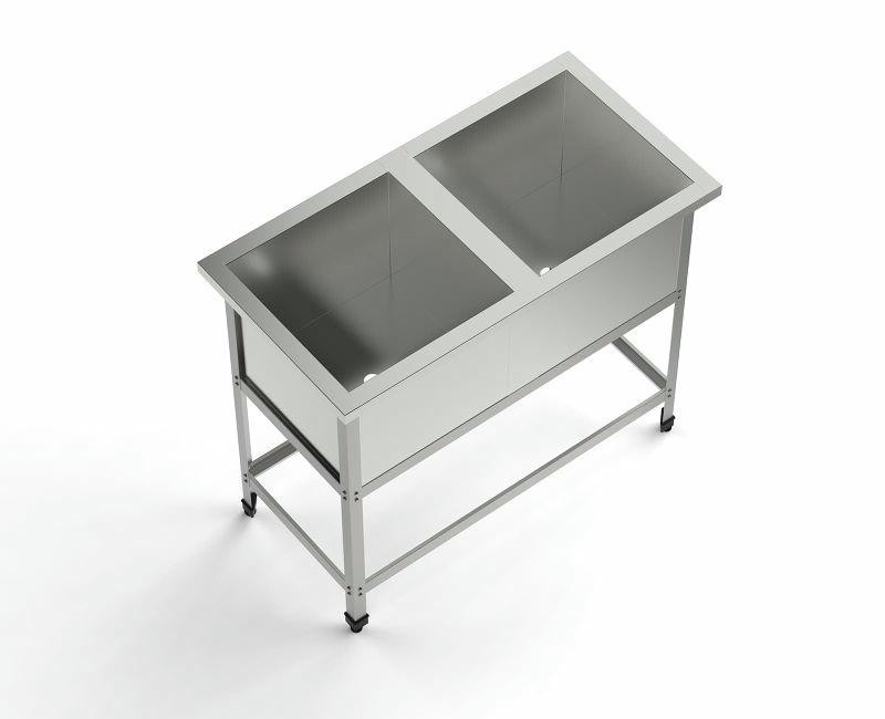 ВАННА МОЕЧНАЯ GPSTEEL СТАНДАРТ ВМ-2 1180/600/850 С (ВМ-2/500) в Казахстане