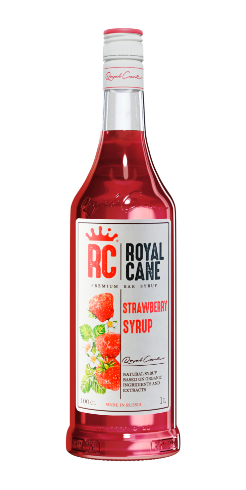Сироп Royal Cane Клубника 1л                   в Казахстане