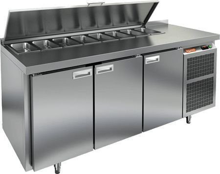 Стол для салатов Hicold sl1-111gn c крышк в Казахстане