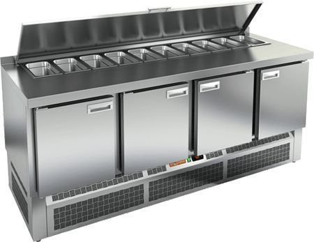 Стол для салатов Hicold sle1-1111gn с крышк в Казахстане