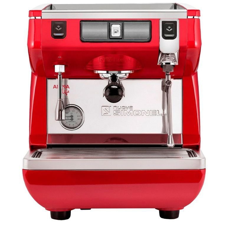 Кофемашина appia life 1gr s/ красный+высокая группа 1ф 167515 в Казахстане