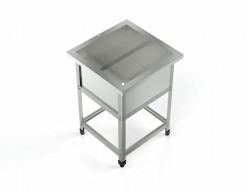 ВАННА МОЕЧНАЯ GPSTEEL СТАНДАРТ ВМ-1 700/700/850 С (ВМ-1/600)