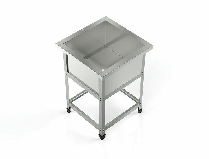 ВАННА МОЕЧНАЯ GPSTEEL СТАНДАРТ ВМ-1 700/700/850 С (ВМ-1/600) в Казахстане