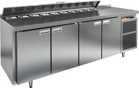 Стол для салатов Hicold sl2-1111gn (1/6) с крышк в Казахстане
