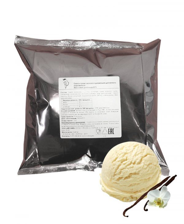 Смесь сухая для мягкого мороженого IceDream (Ванильный) 1.25 кг в Казахстане