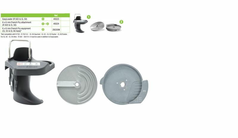 КОМПЛЕКТ ROBOT COUPE CL50 Д/НАРЕЗКИ КАРТОШКИ ФРИ 6Х6ММ EASYLOADER 49324 в Казахстане