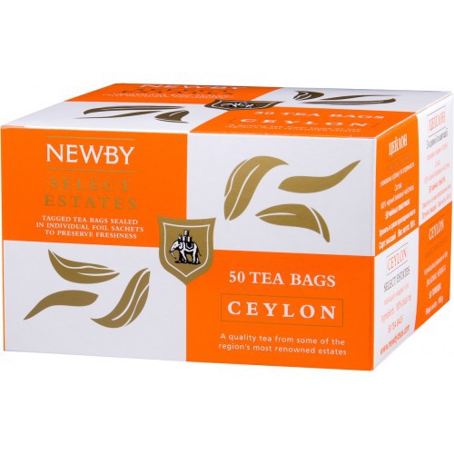 Чай черный Newby Ceylon / Цейлон Пакетики для чашек (50 шт.) в Казахстане