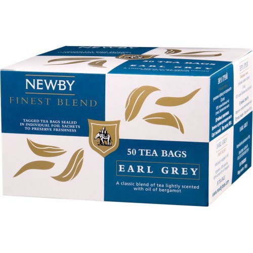 Чай черный Newby Earl Grey / Эрл Грей Пакетики для чашек (50 шт.) в Казахстане