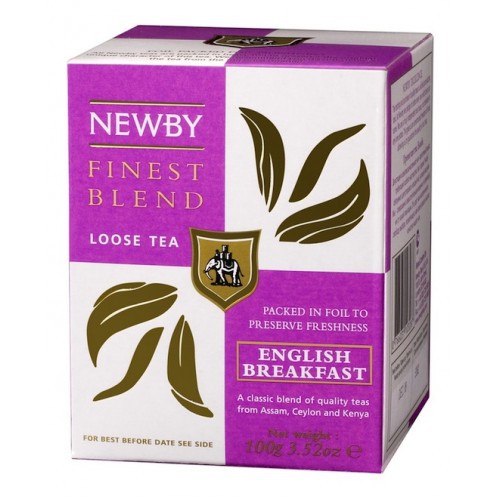 Чай черный Newby English Breakfast / Английский Завтрак Картонная упаковка (100 гр.) в Казахстане