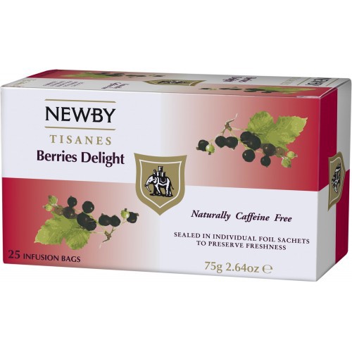 Чайный напиток Newby Garden Berries/Ягодное Наслаждение Пакетики для чашек (25 шт.) в Казахстане