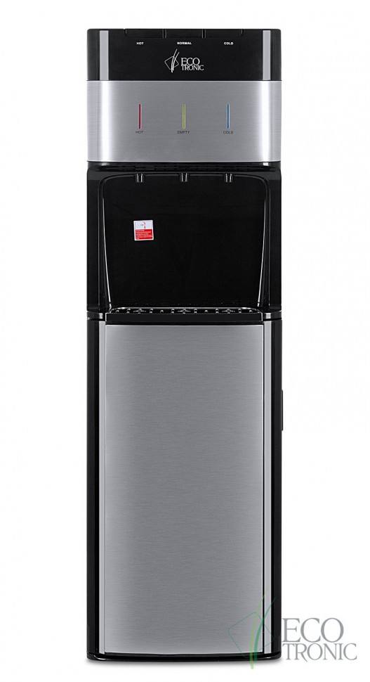 Кулер с нижней загрузкой бутыли Ecotronic M30-LXE black-silver в Казахстане