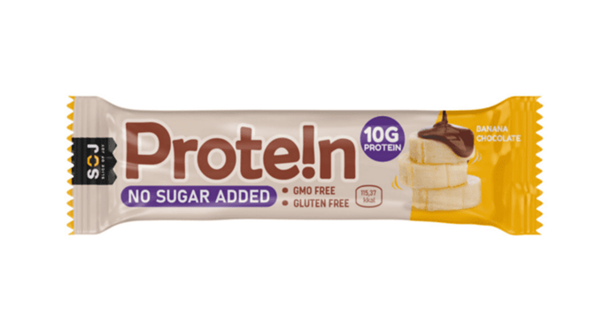 Протеиновый батончик SOJ PROTEIN bar шоколад-банан (40г) в Казахстане