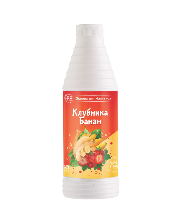 Основа для напитков ProffSyrup Клубника-Банан 1 кг в Казахстане