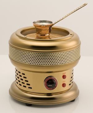 Кофеварка кофе на песке Johny ak/8-5 золотистая в Казахстане