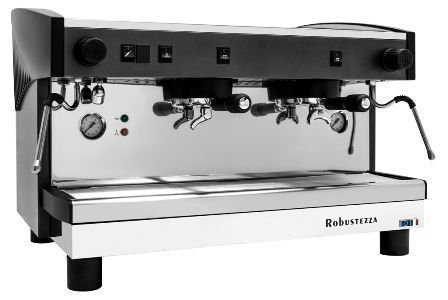 Кофемашина полуавтомат Robustezza st2m/ черная+высокая группа 185 мм мультифазная в Казахстане