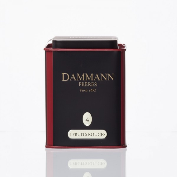 Чай черный ароматизированный Dammann The 4 Fruit Rouges / Четыре красных фрукта Жестяная банка (100 гр.) в Казахстане
