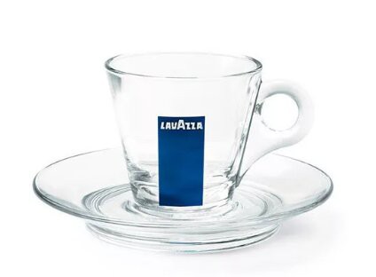 Кофейная пара Lavazza, стеклянная 150 мл. в Казахстане