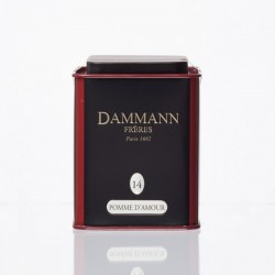 Чай черный ароматизированный Dammann The Pomme D’Amour / Яблоко любви Жестяная банка (100 гр.)
