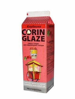Вкусовая добавка «Corin Glaze», клубника (0.8 кг) в Казахстане