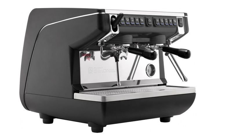 Кофемашина appia life compact 2gr v/ черный+экономайзер+высокая группа 1ф 167631 в Казахстане