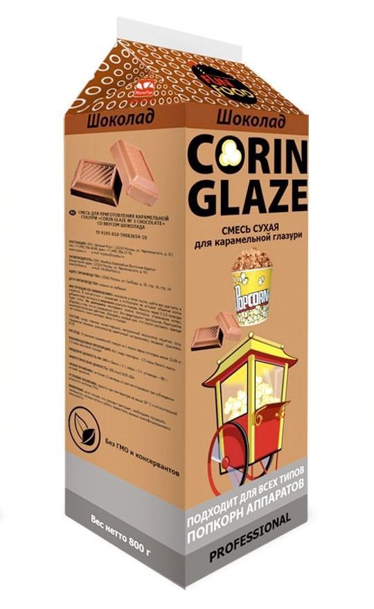 Вкусовая добавка «Corin Glaze», шоколад (0.8 кг) в Казахстане