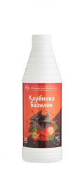 Основа для напитков ProffSyrup Клубника-Базилик 1 кг