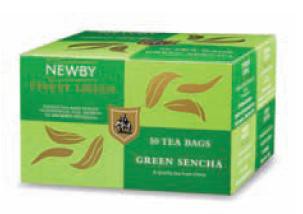 Чай зеленый ароматизированный Newby Green Sencha / Зеленая Сенча Пакетики для чашек (50 шт.) в Казахстане