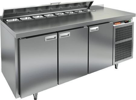 Стол для салатов Hicold sl2-111gn с крышк в Казахстане